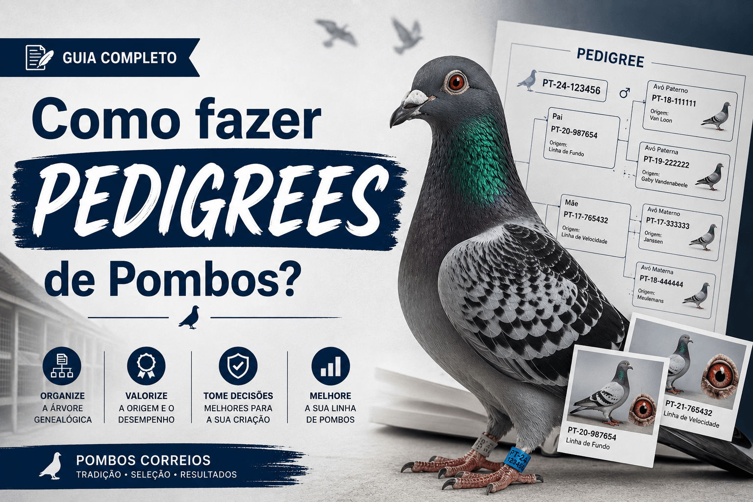 Como Fazer Pedigrees de Pombos ?