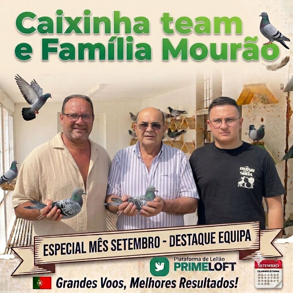 Caixinha Team e Familia Mourao